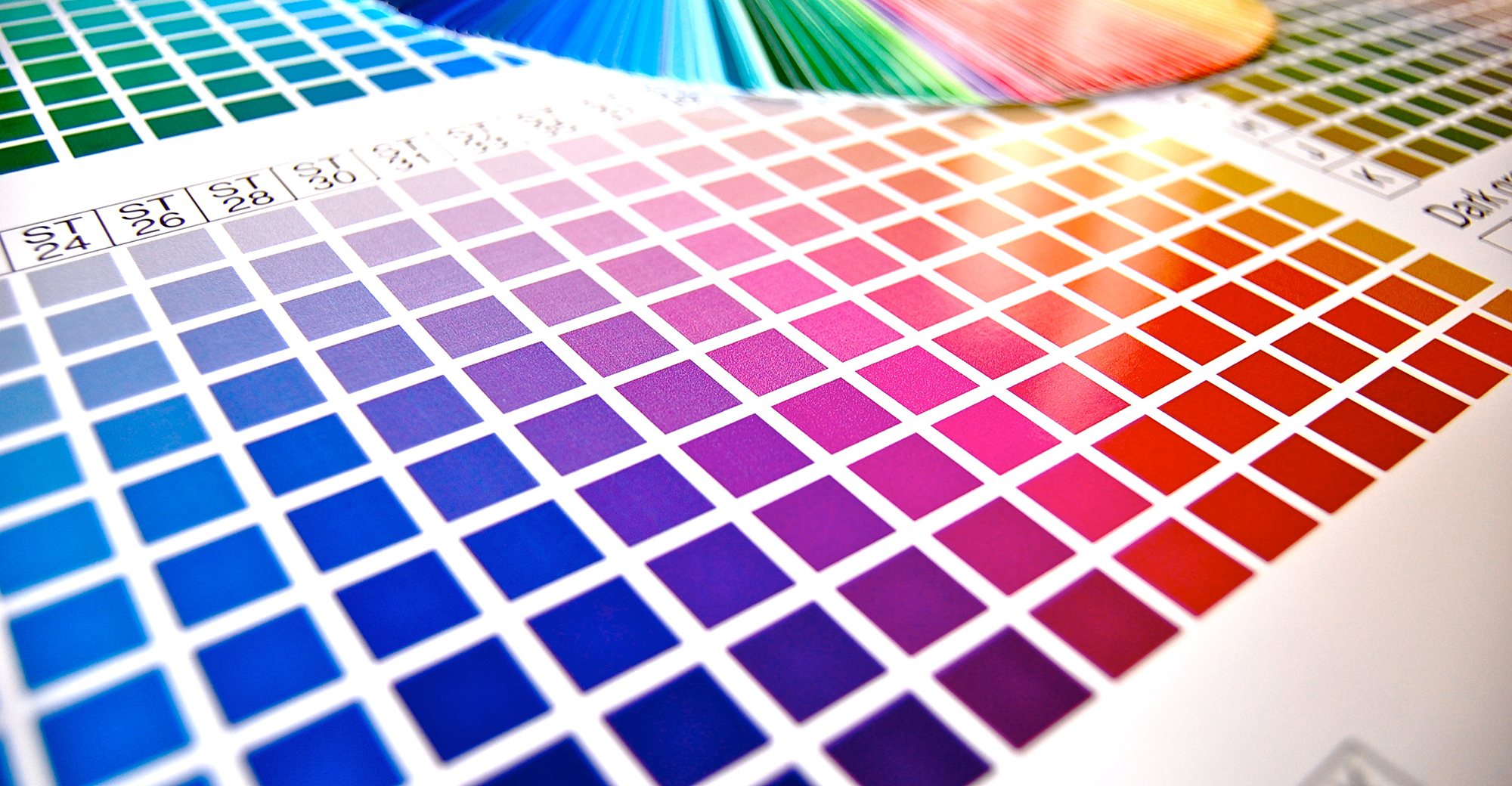 Farbpalette für den Sichtschutz bei Mönch Werbetechnik